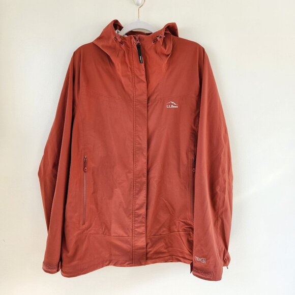 L.L. Bean Women's Cresta Stretch Rain Jacket Size XL - Picture 2 of 10
